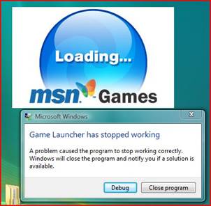Whoops!  Vista Kills Games!