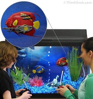Turn Your Fish Tank Into A Battlefield
