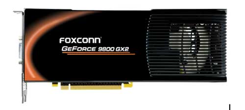 Foxconn Launch GeForce� 9800GX2-1024 Graphics Card