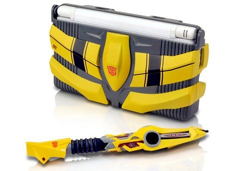 Give Your Nintendo DS The Touch With a Transformers Armor Kit   bumblebee stylus and armor 