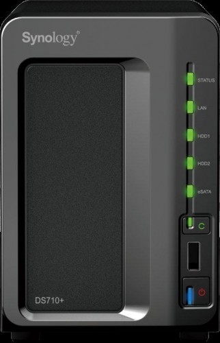 Synology Launches DS710+ First Scalable 2 bay NAS Server   DS710+ web front 322x500 