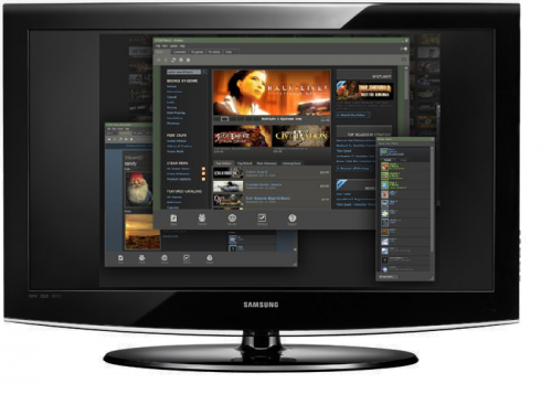 Steam on HDTV