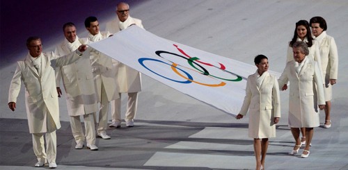 2014 Olympic Flag