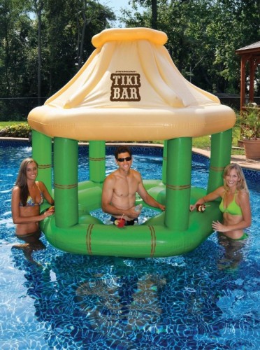Swimming-Pool-Inflatable-Floating-Tiki-Swim-Up-Bar-wIce-Coolers