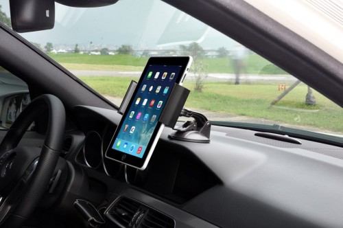LUXA2 Tab Clip - the car mount of choice for your 6_ _ 10_ Phablet Tablet Devices