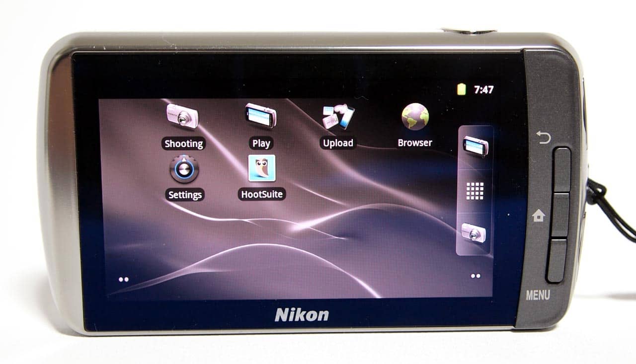 MEGATech Reviews - Nikon COOLPIX S800c Android Digital Camera ...